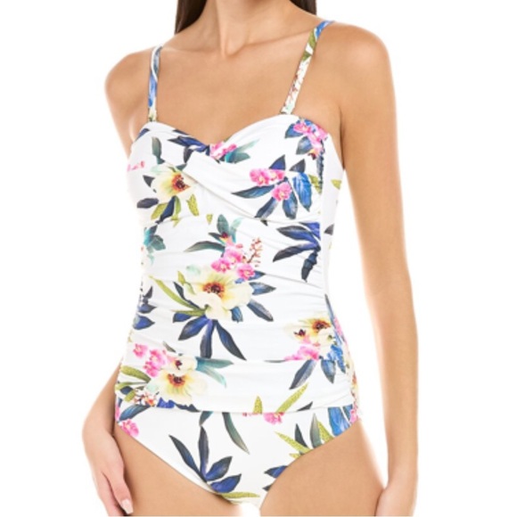 LEILANI FLORAL Ruffle Sunsuit main image 1